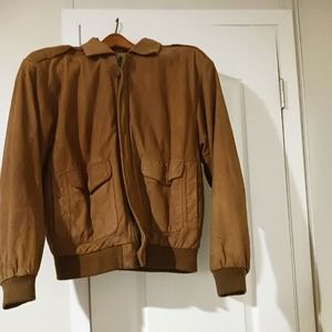 A man's Retertoire Bomber Jacket. Size Medium.
